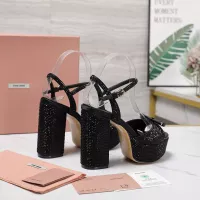 Cheap MIU MIU Sandal For Women #1341680 Replica Wholesale [$122.00 USD] [ITEM#1341680] on Replica MIU MIU Sandal