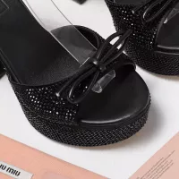 Cheap MIU MIU Sandal For Women #1341680 Replica Wholesale [$122.00 USD] [ITEM#1341680] on Replica MIU MIU Sandal