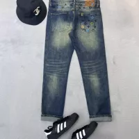 Cheap Louis Vuitton LV Jeans For Men #1341681 Replica Wholesale [$56.00 USD] [ITEM#1341681] on Replica Louis Vuitton LV Jeans