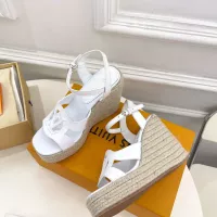 Cheap Louis Vuitton Sandal For Women #1341685 Replica Wholesale [$112.00 USD] [ITEM#1341685] on Replica Louis Vuitton Sandal