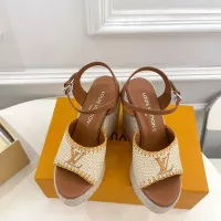 Cheap Louis Vuitton Sandal For Women #1341691 Replica Wholesale [$112.00 USD] [ITEM#1341691] on Replica Louis Vuitton Sandal