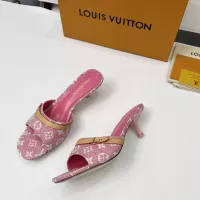 Cheap Louis Vuitton Slippers For Women #1341703 Replica Wholesale [$85.00 USD] [ITEM#1341703] on Replica Louis Vuitton Slippers