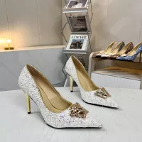 Cheap Versace High-Heeled Shoes For Women #1341722 Replica Wholesale [$82.00 USD] [ITEM#1341722] on Replica Versace High-Heeled Shoes