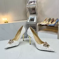 Cheap Versace High-Heeled Shoes For Women #1341722 Replica Wholesale [$82.00 USD] [ITEM#1341722] on Replica Versace High-Heeled Shoes