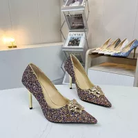 Cheap Versace High-Heeled Shoes For Women #1341724 Replica Wholesale [$82.00 USD] [ITEM#1341724] on Replica Versace High-Heeled Shoes