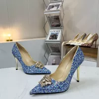 Cheap Versace High-Heeled Shoes For Women #1341725 Replica Wholesale [$82.00 USD] [ITEM#1341725] on Replica Versace High-Heeled Shoes