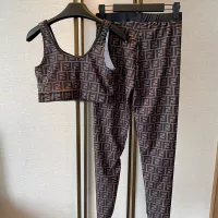 Cheap Fendi Tracksuits Sleeveless For Women #1341779 Replica Wholesale [$40.00 USD] [ITEM#1341779] on Replica Fendi Tracksuits
