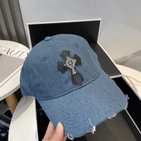 Cheap Chrome Hearts Caps #1341792 Replica Wholesale [$25.00 USD] [ITEM#1341792] on Replica Chrome Hearts Caps