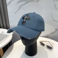 Cheap Chrome Hearts Caps #1341792 Replica Wholesale [$25.00 USD] [ITEM#1341792] on Replica Chrome Hearts Caps