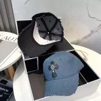 Cheap Chrome Hearts Caps #1341792 Replica Wholesale [$25.00 USD] [ITEM#1341792] on Replica Chrome Hearts Caps