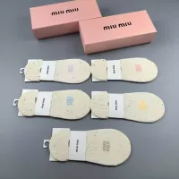Cheap MIU MIU Socks For Women #1341805 Replica Wholesale [$25.00 USD] [ITEM#1341805] on Replica MIU MIU Socks