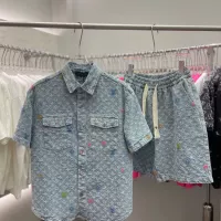 Cheap Louis Vuitton LV Tracksuits Short Sleeved For Unisex #1341881 Replica Wholesale [$150.00 USD] [ITEM#1341881] on Replica Louis Vuitton LV Tracksuits