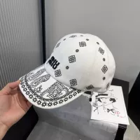 Cheap MIU MIU Caps #1341901 Replica Wholesale [$32.00 USD] [ITEM#1341901] on Replica MIU MIU Caps