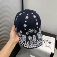 Cheap MIU MIU Caps #1341902 Replica Wholesale [$32.00 USD] [ITEM#1341902] on Replica MIU MIU Caps