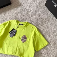 Cheap Chrome Hearts T-Shirts Short Sleeved For Unisex #1341910 Replica Wholesale [$60.00 USD] [ITEM#1341910] on Replica Chrome Hearts T-Shirts