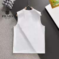 Cheap Prada T-Shirts Sleeveless For Unisex #1341965 Replica Wholesale [$25.00 USD] [ITEM#1341965] on Replica Prada T-Shirts