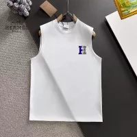 Cheap Hermes T-Shirts Sleeveless For Unisex #1341973 Replica Wholesale [$25.00 USD] [ITEM#1341973] on Replica Hermes T-Shirts