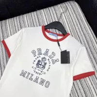Cheap Prada T-Shirts Short Sleeved For Women #1341998 Replica Wholesale [$60.00 USD] [ITEM#1341998] on Replica Prada T-Shirts