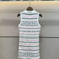 Cheap MIU MIU Dresses Sleeveless For Women #1342001 Replica Wholesale [$68.00 USD] [ITEM#1342001] on Replica MIU MIU Dresses