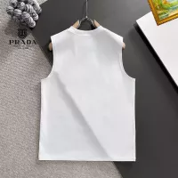 Cheap Prada T-Shirts Sleeveless For Unisex #1342007 Replica Wholesale [$25.00 USD] [ITEM#1342007] on Replica Prada T-Shirts