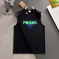 Cheap Prada T-Shirts Sleeveless For Unisex #1342008 Replica Wholesale [$25.00 USD] [ITEM#1342008] on Replica Prada T-Shirts