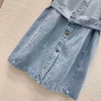 Cheap Christian Dior Dresses Short Sleeved For Women #1342014 Replica Wholesale [$88.00 USD] [ITEM#1342014] on Replica Christian Dior Dresses