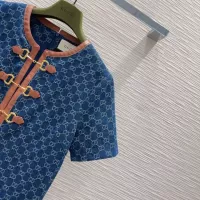 Cheap Gucci Dresses Short Sleeved For Women #1342025 Replica Wholesale [$98.00 USD] [ITEM#1342025] on Replica Gucci Dresses