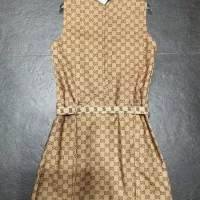 Cheap Gucci Dresses Sleeveless For Women #1342027 Replica Wholesale [$98.00 USD] [ITEM#1342027] on Replica Gucci Dresses