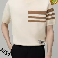 Cheap Thom Browne TB T-Shirts Short Sleeved For Men #1342032 Replica Wholesale [$42.00 USD] [ITEM#1342032] on Replica Thom Browne TB T-Shirts