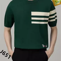 Cheap Thom Browne TB T-Shirts Short Sleeved For Men #1342034 Replica Wholesale [$42.00 USD] [ITEM#1342034] on Replica Thom Browne TB T-Shirts