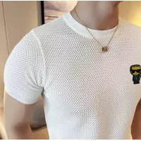 Cheap Fendi T-Shirts Short Sleeved For Men #1342043 Replica Wholesale [$42.00 USD] [ITEM#1342043] on Replica Fendi T-Shirts