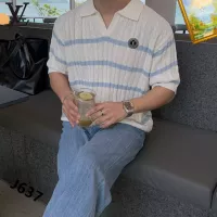 Cheap Louis Vuitton LV T-Shirts Short Sleeved For Men #1342080 Replica Wholesale [$42.00 USD] [ITEM#1342080] on Replica Louis Vuitton LV T-Shirts