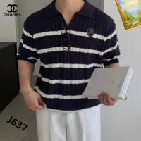 Cheap Chanel T-Shirts Short Sleeved For Men #1342083 Replica Wholesale [$42.00 USD] [ITEM#1342083] on Replica Chanel T-Shirts
