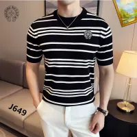 Cheap Chrome Hearts T-Shirts Short Sleeved For Men #1342087 Replica Wholesale [$42.00 USD] [ITEM#1342087] on Replica Chrome Hearts T-Shirts