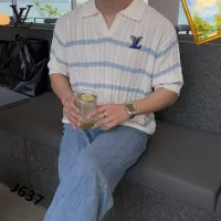 Cheap Louis Vuitton LV T-Shirts Short Sleeved For Men #1342088 Replica Wholesale [$42.00 USD] [ITEM#1342088] on Replica Louis Vuitton LV T-Shirts