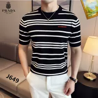 Cheap Prada T-Shirts Short Sleeved For Men #1342091 Replica Wholesale [$42.00 USD] [ITEM#1342091] on Replica Prada T-Shirts