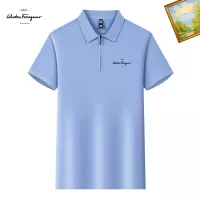 Cheap Salvatore Ferragamo T-Shirts Short Sleeved For Men #1342124 Replica Wholesale [$34.00 USD] [ITEM#1342124] on Replica Salvatore Ferragamo T-Shirts