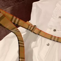 Cheap Burberry Dresses Sleeveless For Women #1342128 Replica Wholesale [$96.00 USD] [ITEM#1342128] on Replica Burberry Dresses
