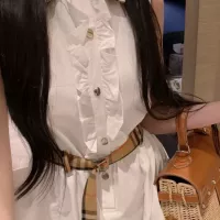 Cheap Burberry Dresses Sleeveless For Women #1342128 Replica Wholesale [$96.00 USD] [ITEM#1342128] on Replica Burberry Dresses