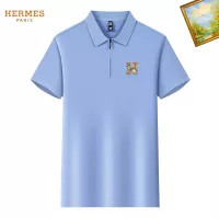 Cheap Hermes T-Shirts Short Sleeved For Men #1342132 Replica Wholesale [$34.00 USD] [ITEM#1342132] on Replica Hermes T-Shirts