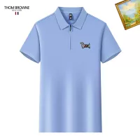 Cheap Thom Browne TB T-Shirts Short Sleeved For Men #1342166 Replica Wholesale [$34.00 USD] [ITEM#1342166] on Replica Thom Browne TB T-Shirts