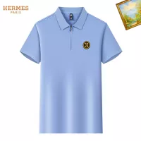 Cheap Hermes T-Shirts Short Sleeved For Men #1342181 Replica Wholesale [$34.00 USD] [ITEM#1342181] on Replica Hermes T-Shirts