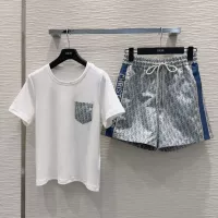 Cheap Christian Dior Tracksuits Short Sleeved For Women #1342197 Replica Wholesale [$96.00 USD] [ITEM#1342197] on Replica Christian Dior Tracksuits