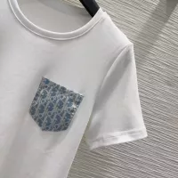 Cheap Christian Dior Tracksuits Short Sleeved For Women #1342197 Replica Wholesale [$96.00 USD] [ITEM#1342197] on Replica Christian Dior Tracksuits