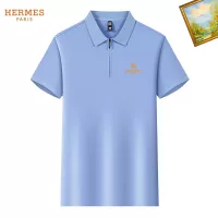 Cheap Hermes T-Shirts Short Sleeved For Men #1342223 Replica Wholesale [$34.00 USD] [ITEM#1342223] on Replica Hermes T-Shirts