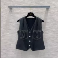 Cheap Chanel Tracksuits Sleeveless For Women #1342247 Replica Wholesale [$195.00 USD] [ITEM#1342247] on Replica Chanel Tracksuits