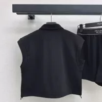 Cheap Prada Tracksuits Sleeveless For Women #1342252 Replica Wholesale [$125.00 USD] [ITEM#1342252] on Replica Prada Tracksuits