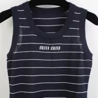 Cheap MIU MIU Dresses Sleeveless For Women #1342273 Replica Wholesale [$98.00 USD] [ITEM#1342273] on Replica MIU MIU Dresses