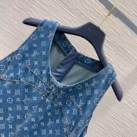 Cheap Louis Vuitton LV Dresses Sleeveless For Women #1342279 Replica Wholesale [$125.00 USD] [ITEM#1342279] on Replica Louis Vuitton LV Dresses