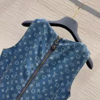 Cheap Louis Vuitton LV Dresses Sleeveless For Women #1342279 Replica Wholesale [$125.00 USD] [ITEM#1342279] on Replica Louis Vuitton LV Dresses